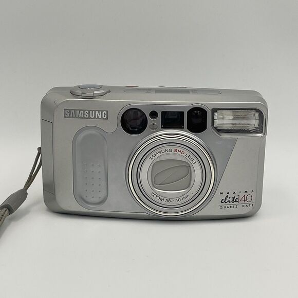 SAMSUNG Maxima Elite 140 Zoom 38-140mm Point & Shoot Film Camera 35mm Compact - Picture 2 of 16